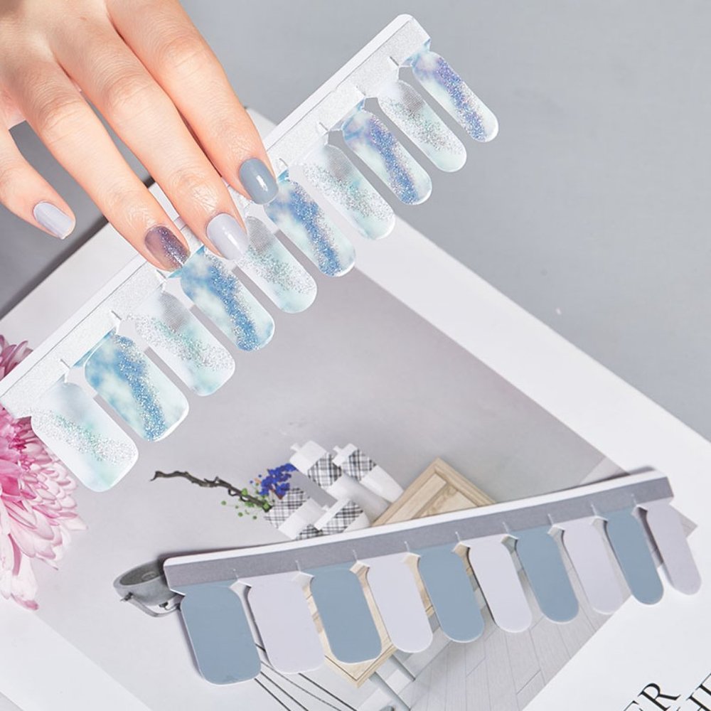 6 sheets for $20 Nail Wrap Strip Sticker FZ008